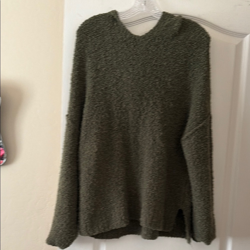 a new day Olive Green Crew Neck Sweater